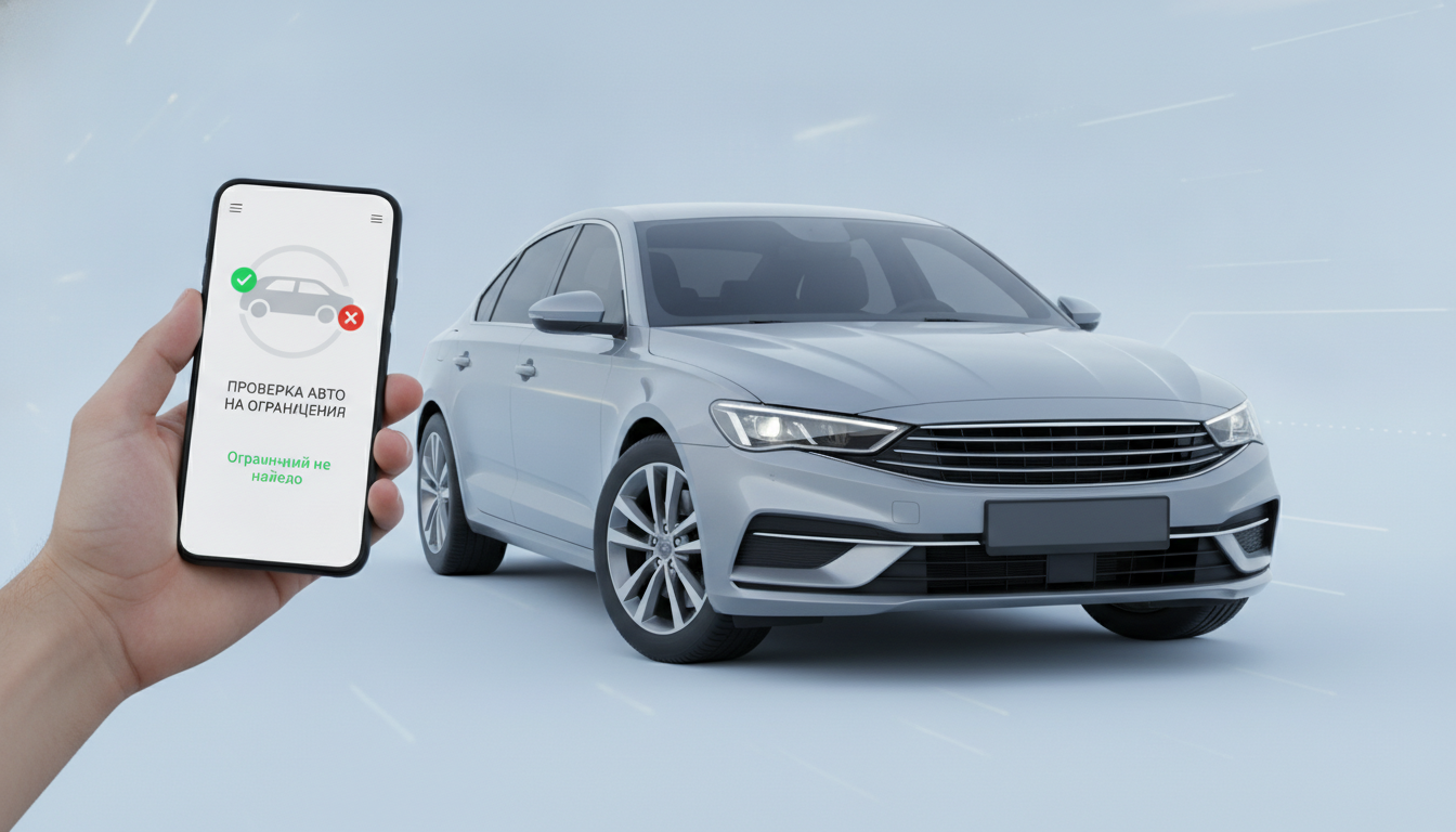 Проверка автомобиля на ограничения по госномеру и VIN