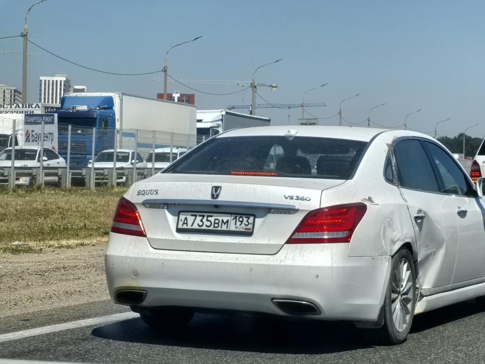Hyundai с госномером А735ВМ193
